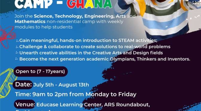2021 STEAM Summer Camp – GHANA
